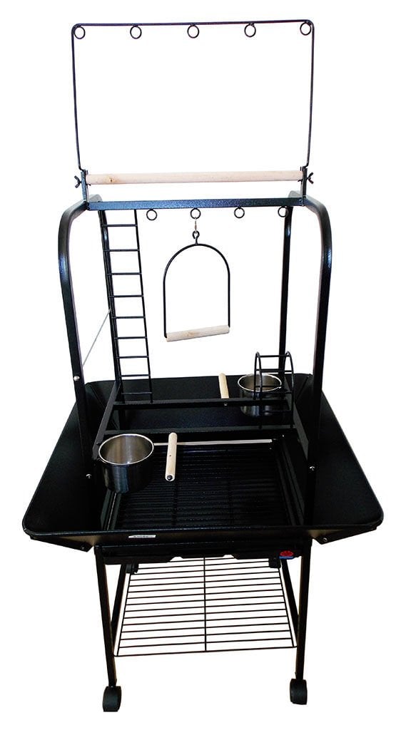 Dayang 600-C28 Papağan Eğitim Kafesi Siperlikli - 67 X 64 X 140 Cm