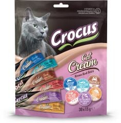 Crocus Multipack 6 Çeşit Krema Kedi Ödülü 30 x 15 gr