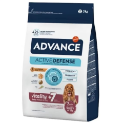 Advance Tavuklu ve Pirinçli Orta Irk Yaşlı Köpek Maması 3kg