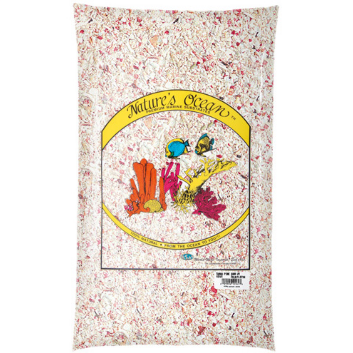 Natures Ocean Samoa Pink Aragonit 1 Deniz Akvaryumu Kumu 9,07 Kg 0,1-0,75 mm