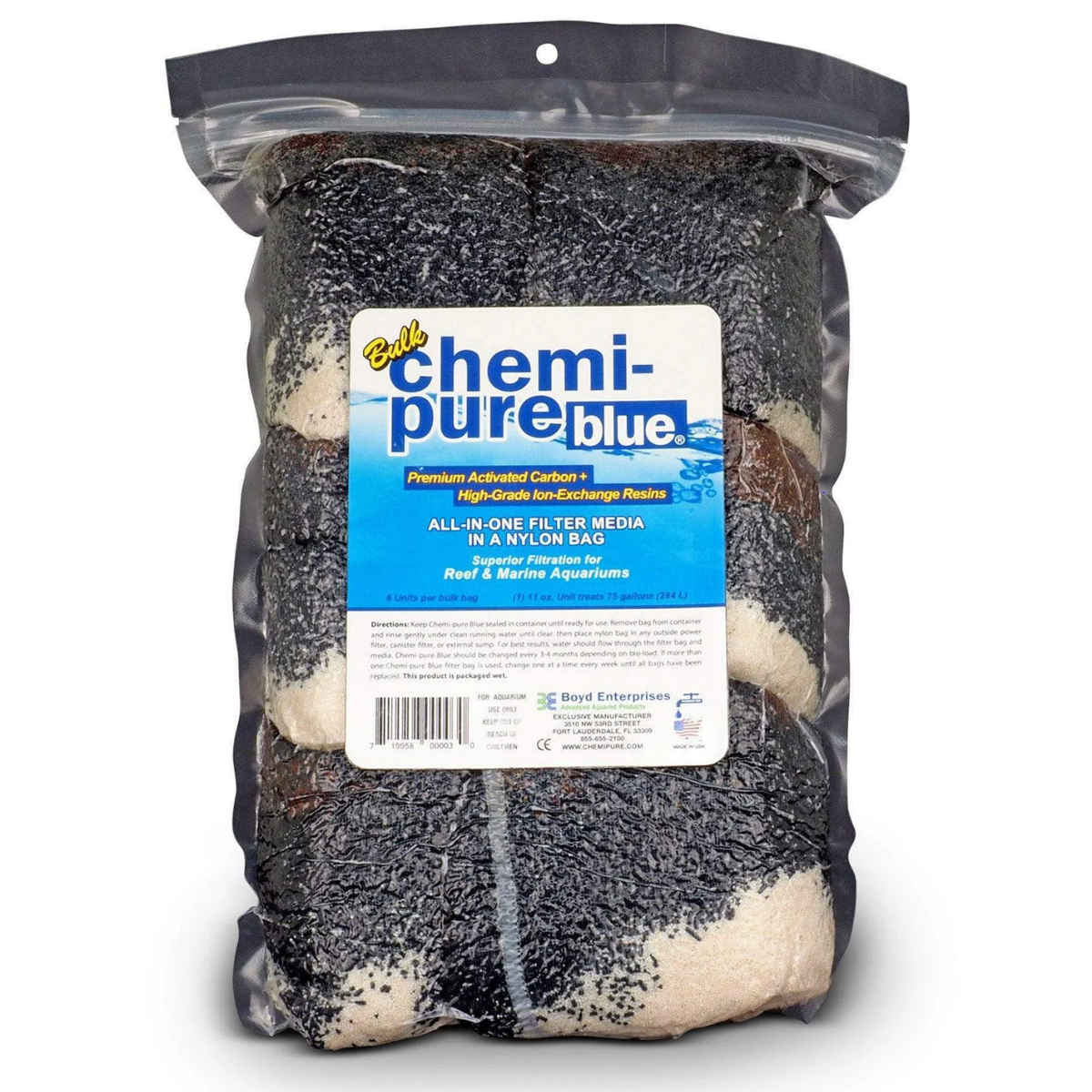 Boyd Enterprises - Chemi Pure Blue BULK 11 oz - 312 gr - 6'lı Ekonomik paket