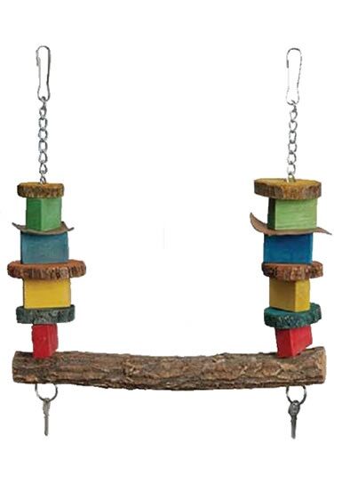 Papağan Oyuncağı Askılı Anahtarlı 30X30Cm