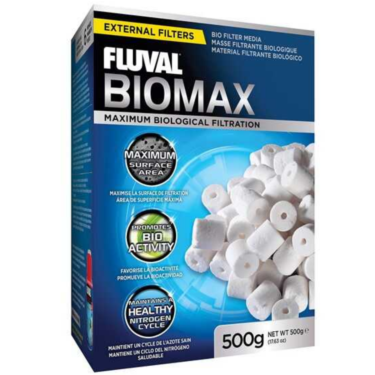 Fluval Bio Max Filtre Malzemesi Substrate 500 Gr Biyolojik Filtre Medyası