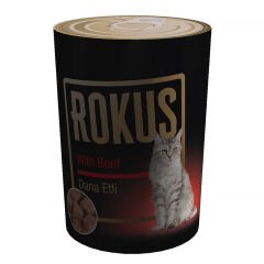 Rokus Dana Etli Kedi Konservesi 410 gr