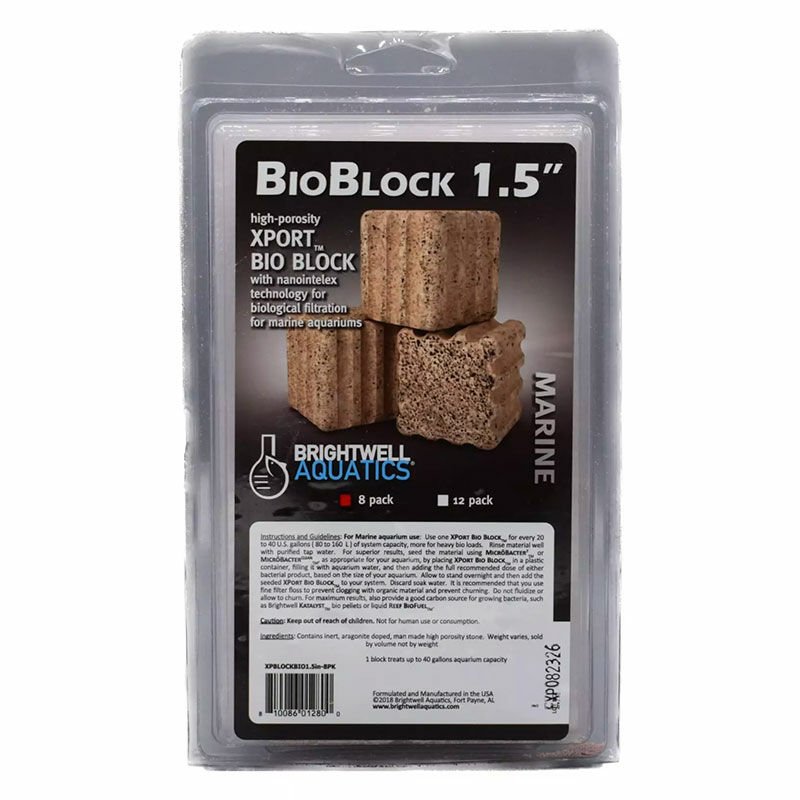 Brightwell - Xport-BIO - 1.5'' Grooved Blocks - 12 Blok
