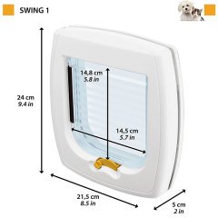Ferplast Swing 1 Beyaz 14,8 x 14,5 cm