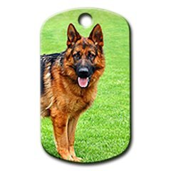 Dalis Pet Tag Alman Kurdu Resimli Köpek Künyesi