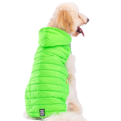 PawStar Neon Yeşil Railway Büyük Irk Yelek 6XL