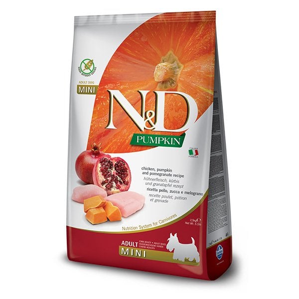 N-D Pumpkin Tavuk Nar Adult Mini 2.5 Kg