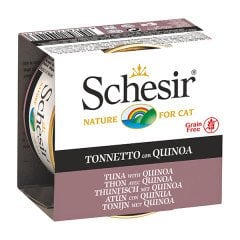 Schesir Jel İçinde Ton Balıklı Kinoalı Tahılsız Konserve Kedi Maması 85 Gr