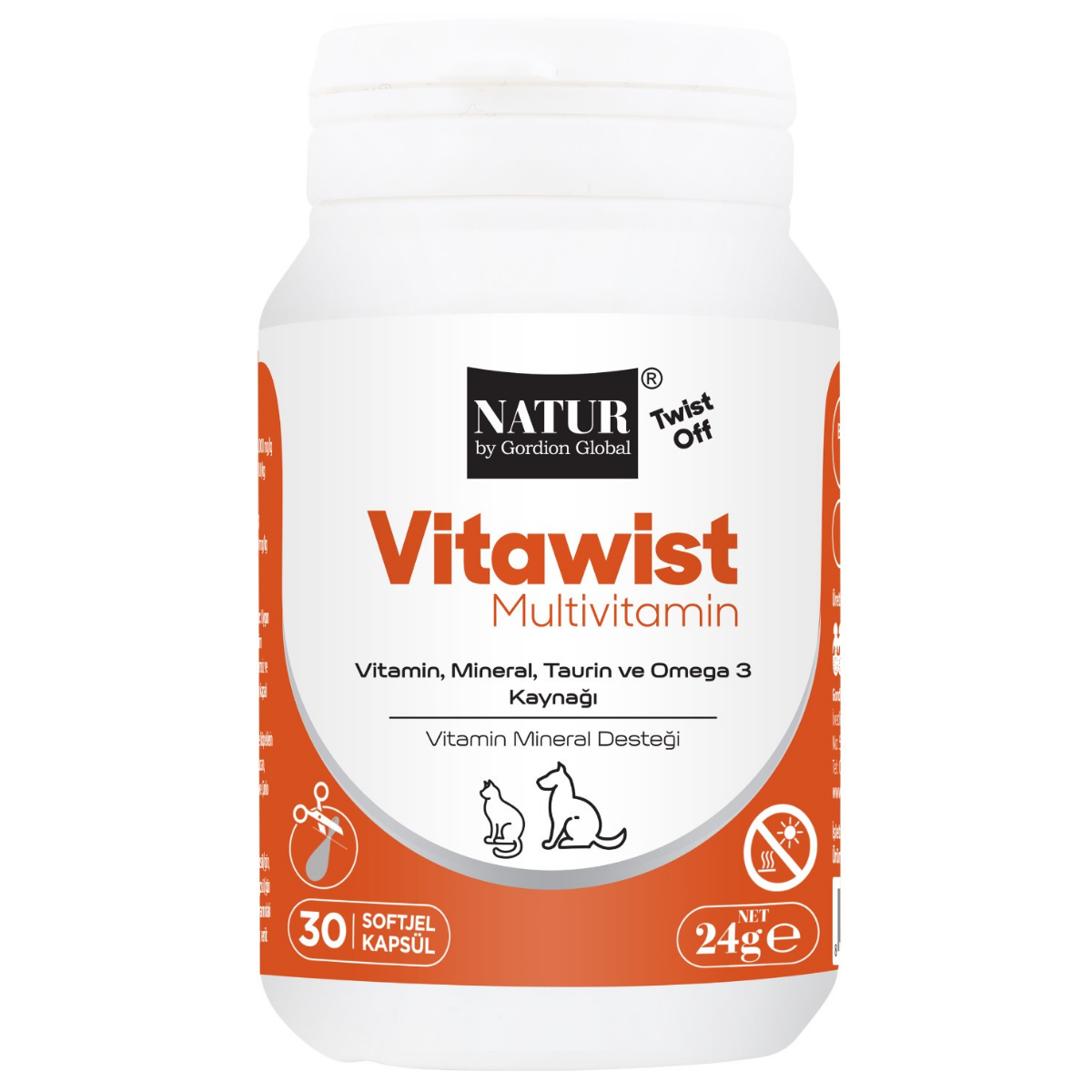 Natur Vitawist Multivitamin 30 Soft Jel Kapsül 24 gr