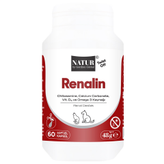 Natur Renalin Kedi Köpek Renal Destek 60 Soft jel Kapsul 48 gr