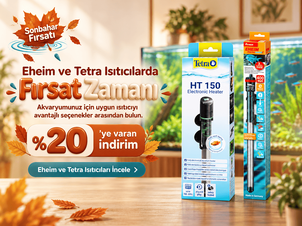 eheim ve tetra akvaryum ısıtıcısı fiyatları