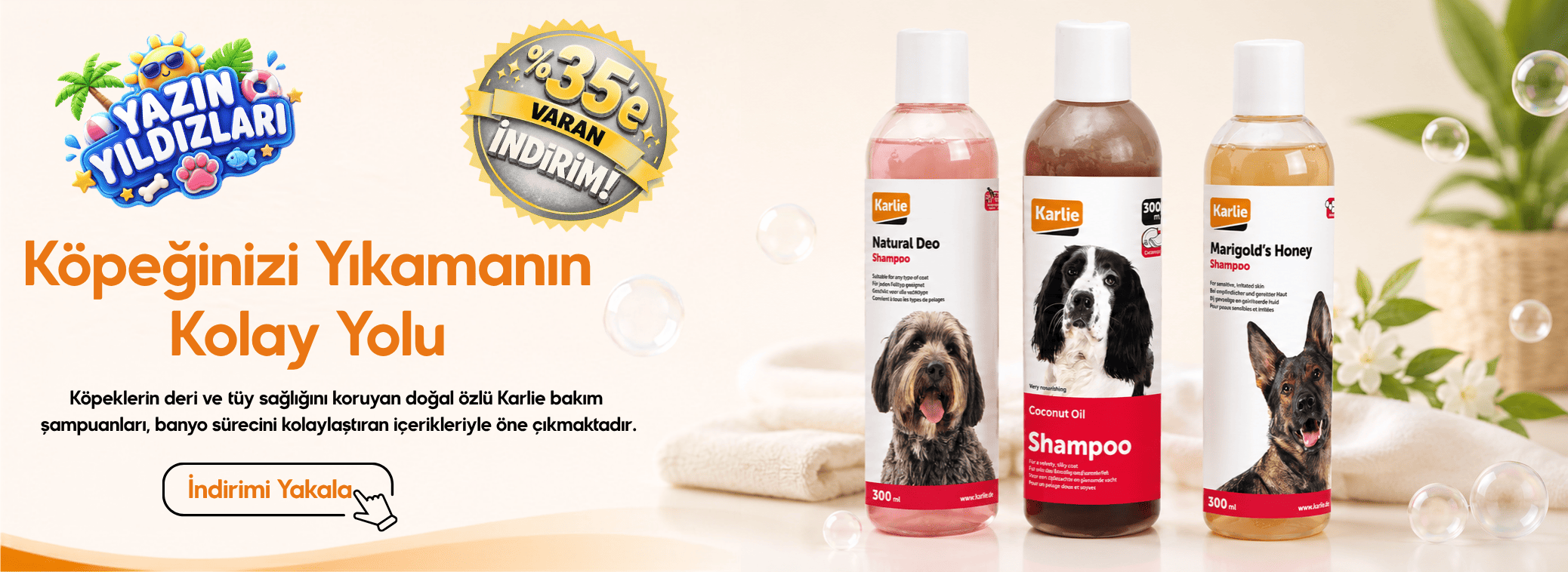 karlie köpek şampuanı