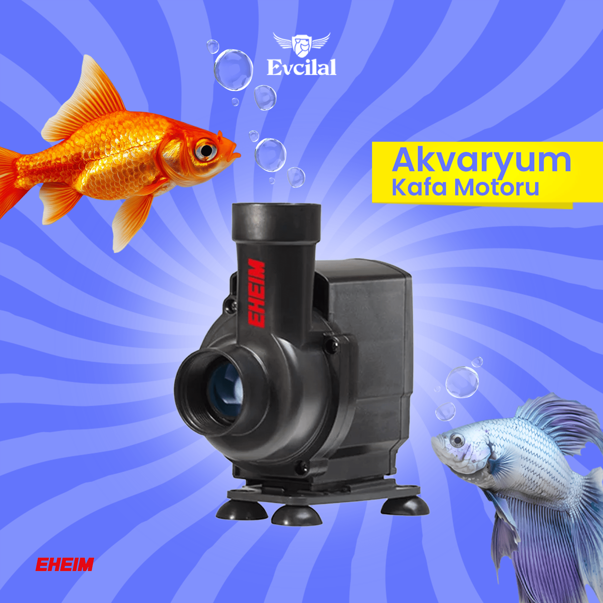 eheim akvaryum kafa motoru